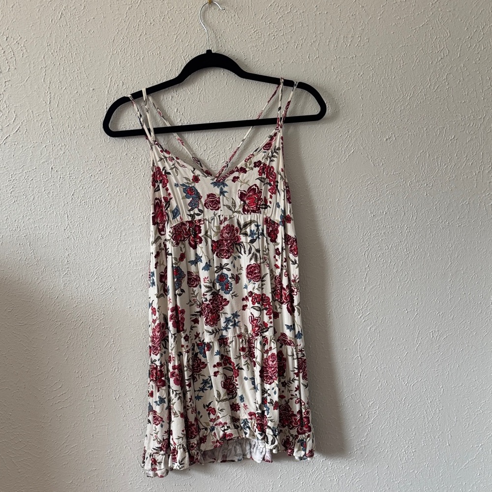 American Eagle Outfitters Floral Dress with Spaghetti Straps